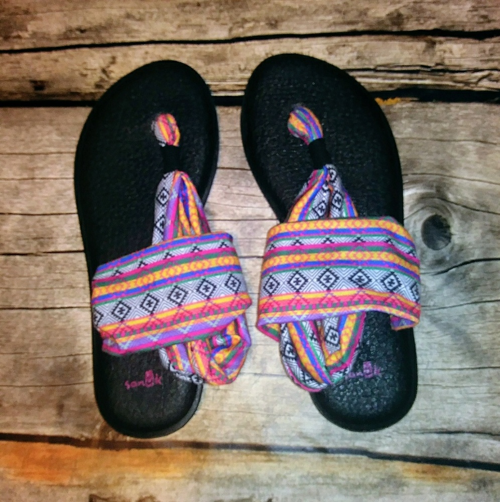 Sanuk Yoga Sling Sandals ladies sz 8